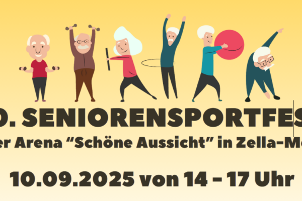 Fit im Alter: 10 Jahre Seniorensportfest