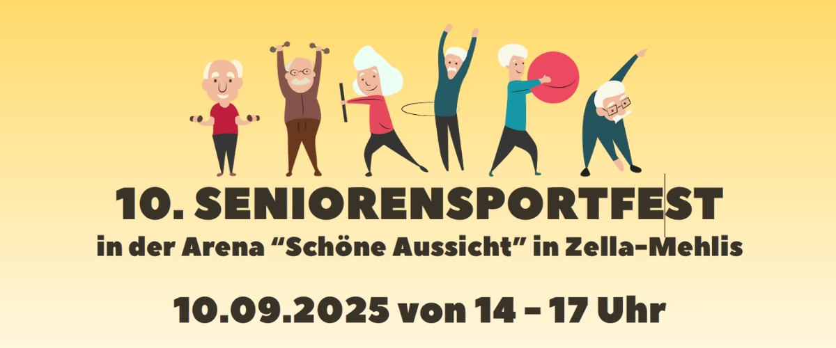Info zu 10. Seniorensportfest 2025