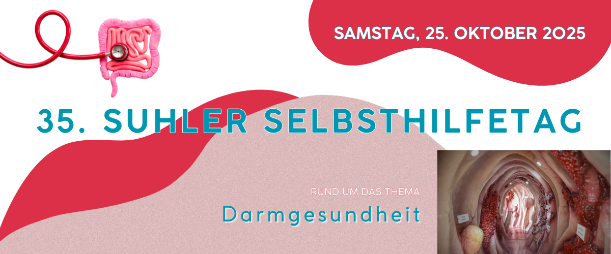 Titelbild zum 35. Selbsthilfetag zum Thema Darmgesundheit