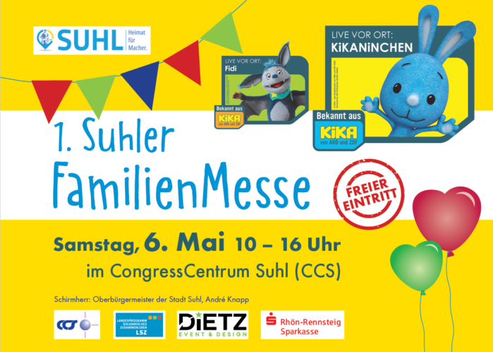 Poster zu 1. Suhler FamilienMesse