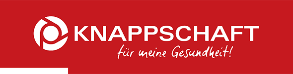 Logo: Knappschaft für meine Gesundheit!: Deutsche Rentenversicherung Knappschaft-Bahn-See (Link zur Website www.knappschaft.de)