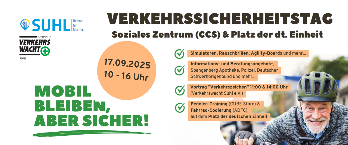 Infos und Hinweise zum Verkehrssicherheitstag 2025