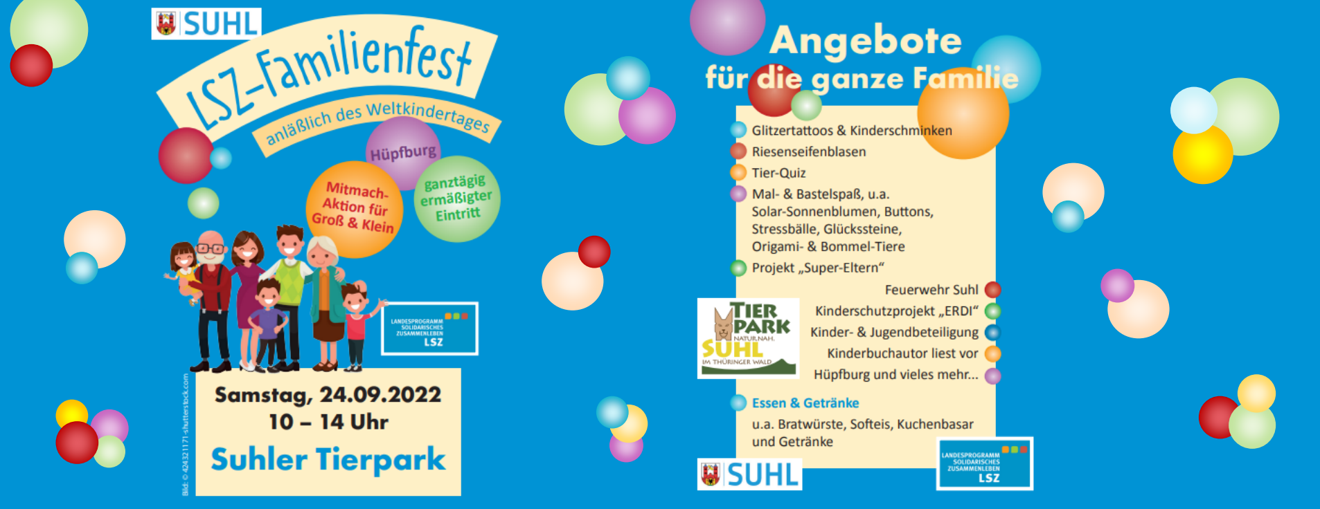 Informationen zum LSZ - Familienfest