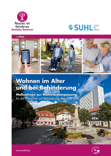 Titelbild der Broschüre zur Wohnraumanpassung