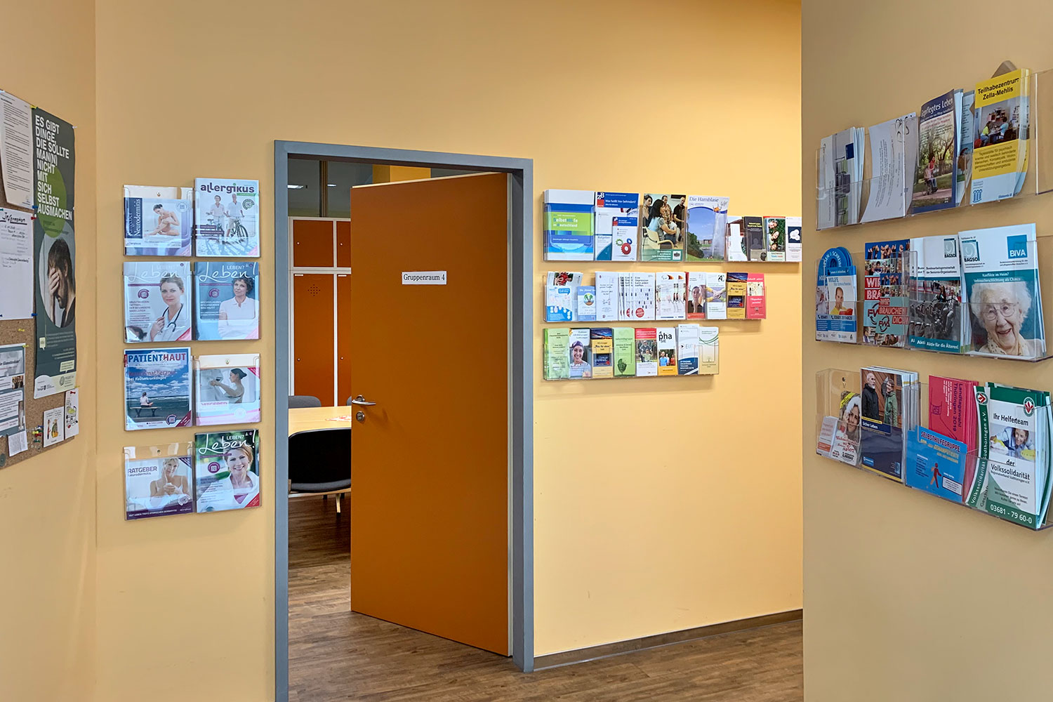 Eingangsbereich im Sozialen Zentrum Suhl im CCS